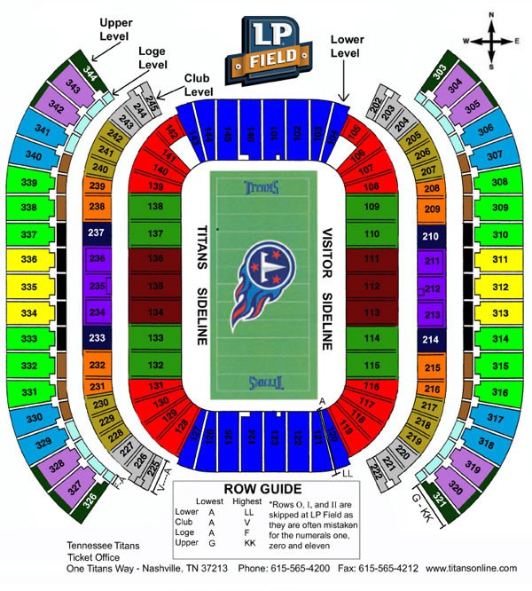 titans football stadium seating chart - Part.tscoreks.org