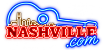 Nashville.com neon guitar logo