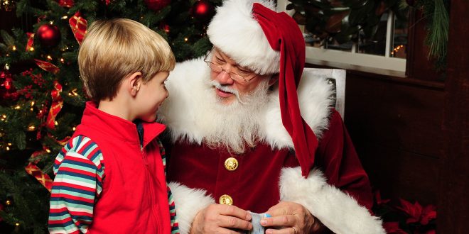 Daytime Visits with Santa at Cheekwood