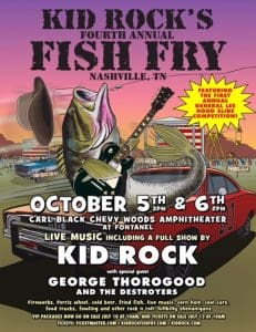 Kid Rock Fish Fry 2018 Nashville
