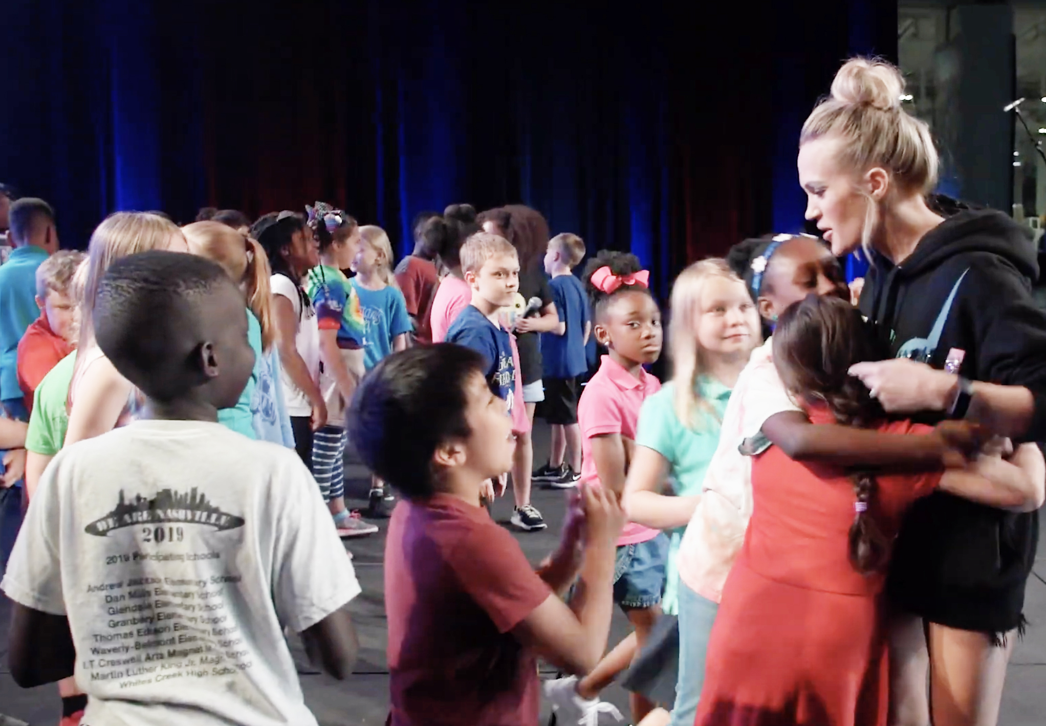 WATCH: Carrie Underwood Surprises Jackson Elementary School Choir