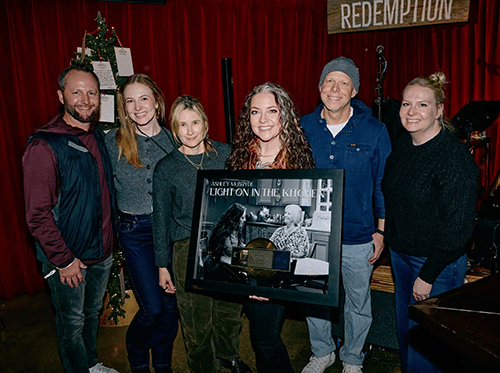 Ashley McBryde Gets Some Gold Hardware