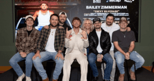 Bailey Zimmerman Celebrates Two No. 1 Hits at BMI in Nashville