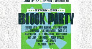 Ryman & BMI Block Party Schedule Out