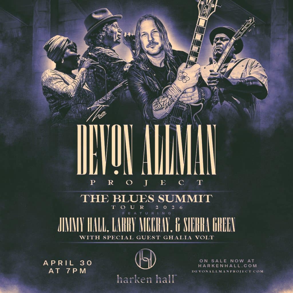 Devon Allman’s Blue Summit at Harken Hall