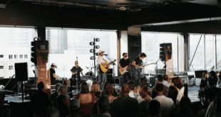 Chase Matthew and Drew Baldridge Light Up BMI's Rooftop