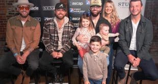 Dylan Scott Celebrates His 4th Number One