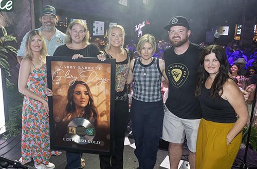 Gabby Barrett Gets Some Gold Hardware