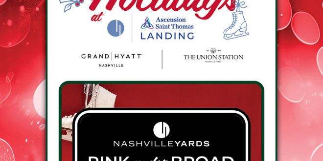 Rink Under Broad at Nashville Yards Holidays