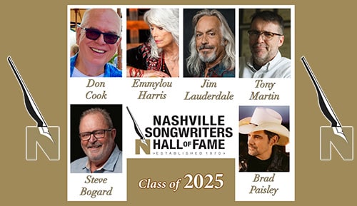 Nashville Songwriters Hall of Fame Announces 2025 Nominees