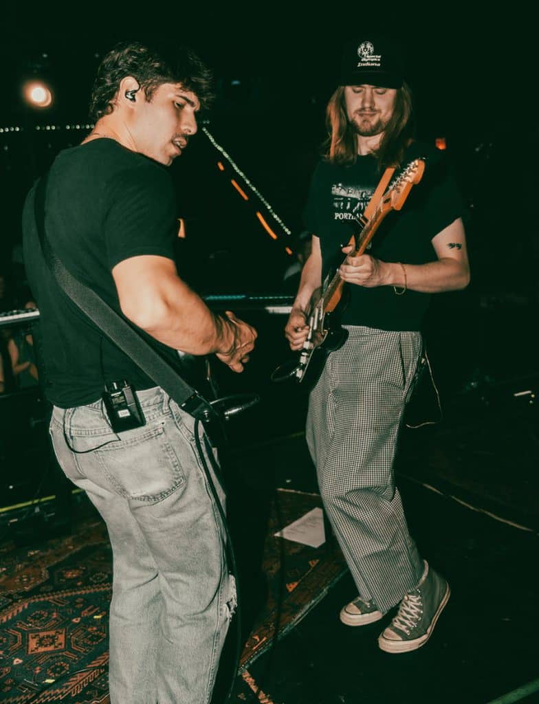 Shawn Abari (left) and Wyatt Clem Photo by Austin West