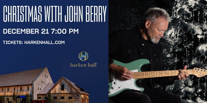 Christmas with John Berry at Harken Hall