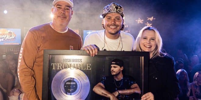 Josh Ross Celebrates Gold Record At Ole Red
