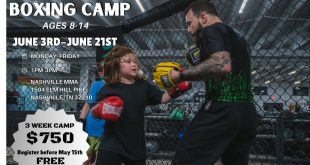 Youth Boxing Camp, Nashville MMA Training Camp