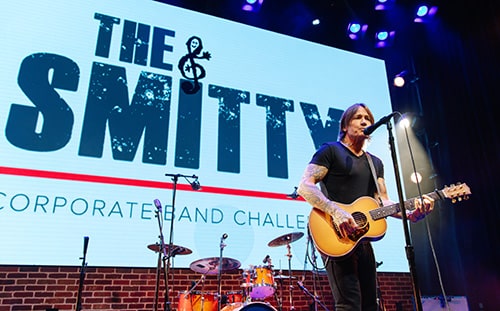 Keith Urban Makes Surprise Appearance At W.O. Smith Music School Benefit