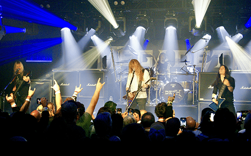 Megadeth Throws Mega Number One Party in LaVergne