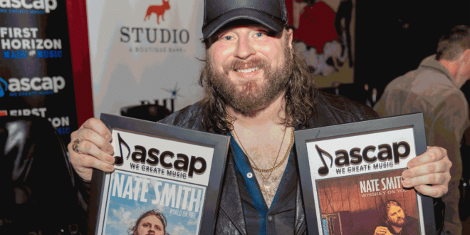 Nate Smith Celebrates Two Big Number One Songs