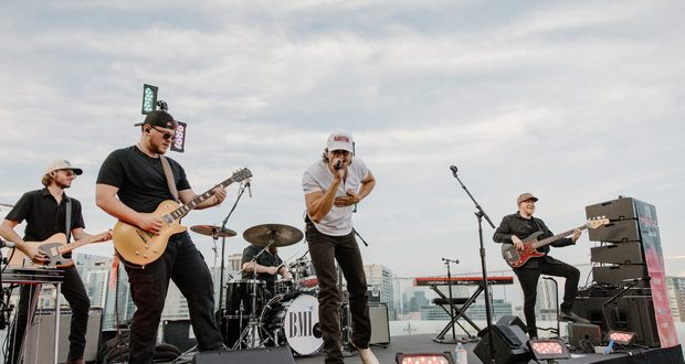 Tucker Wetmore and Tanner Adell Light Up BMI’s Rooftop