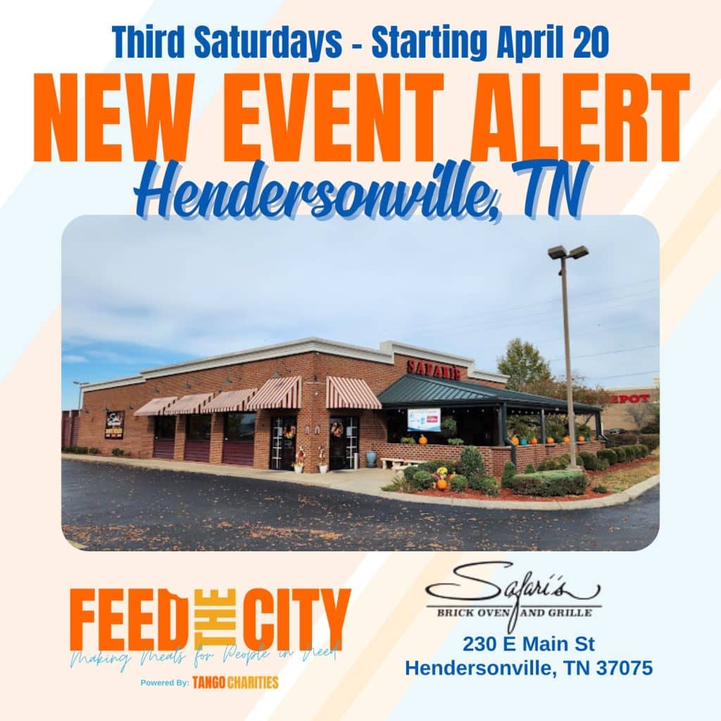 Feed the City Sandwich Making Event, Nashville