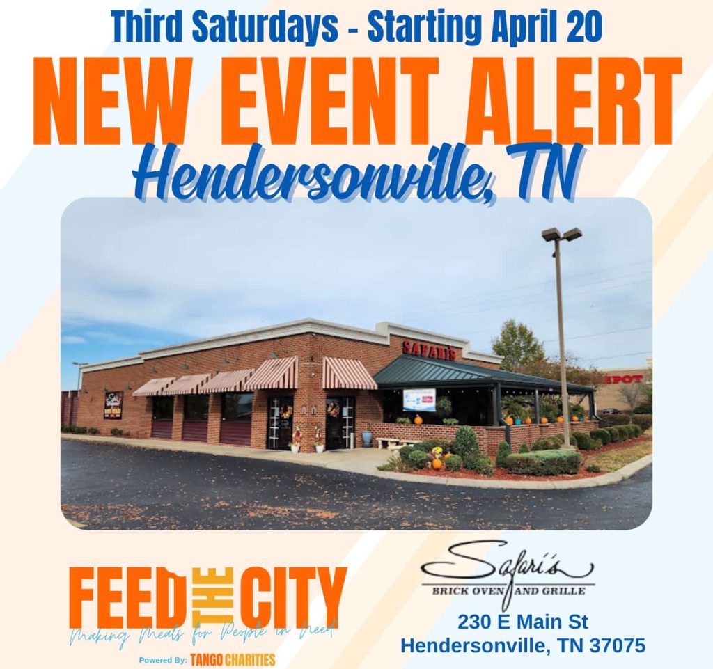 Feed The City Sandwich-Making Event, Hendersonville