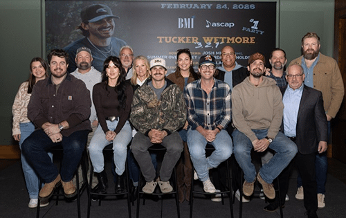 Tucker Wetmore Celebrates His Second Career No. One