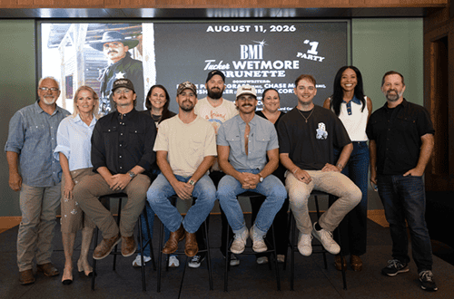 BMI Celebrates Tucker Wetmore's Third Consecutive No. 1