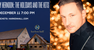 Ty Herndon: The Holidays and the Hits to Perform at Harken Hall