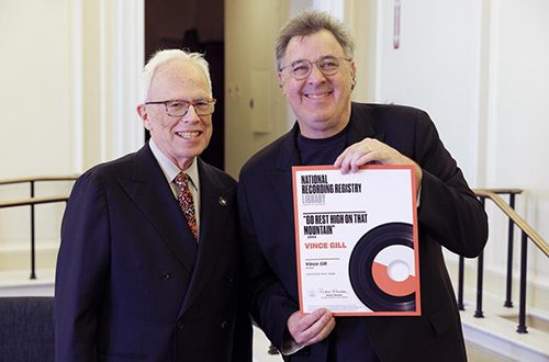 Vince Gill Classic Enters the Library of Congress