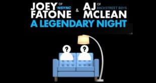 Joey Fatone & AJ McLean Ticket! Ryman Auditorium, Nashville > 6/28/24