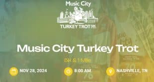 Music City Turkey Trot 2024 > Downtown Nashville > Nov 28