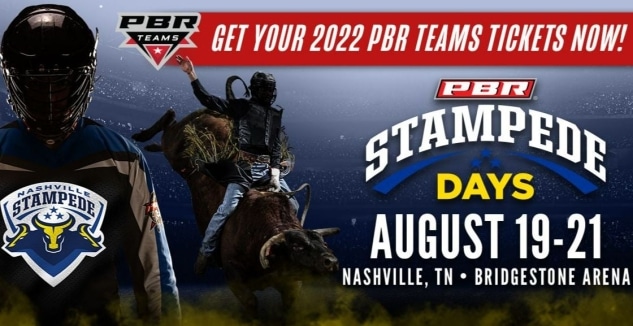 PBR Tickets, Bridgestone Arena, Nashville, Aug 19-21, 2022