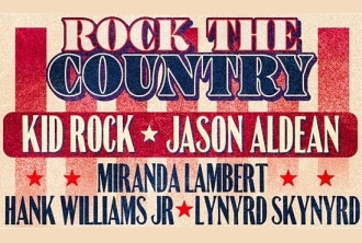 Rock the Country 2024 Country Music Festival w/ Kid Rock, Jason Aldean, Miranda Lambert, Hank Williams, Jr., Lynyrd Skynyrd. Get Tickets