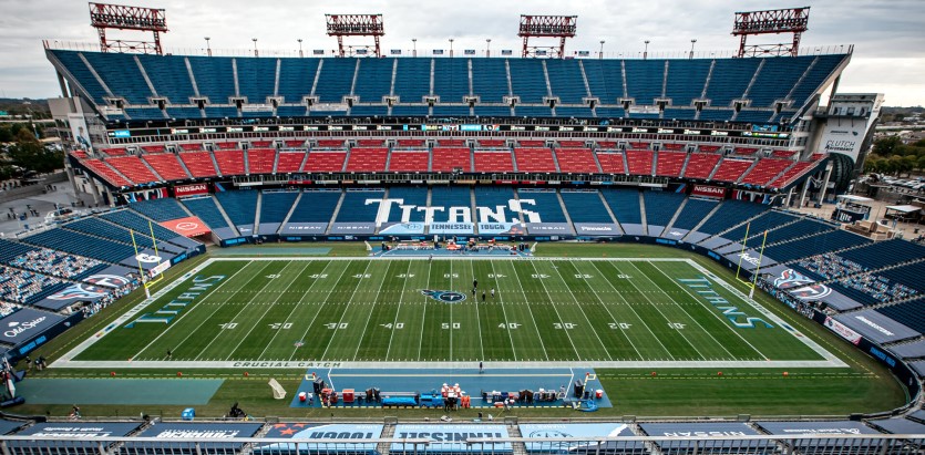 Tennessee Titans at Nissan Stadium in Nashville